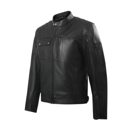GLEN MOTORCYCLE LEATHER JACKET FOR MEN